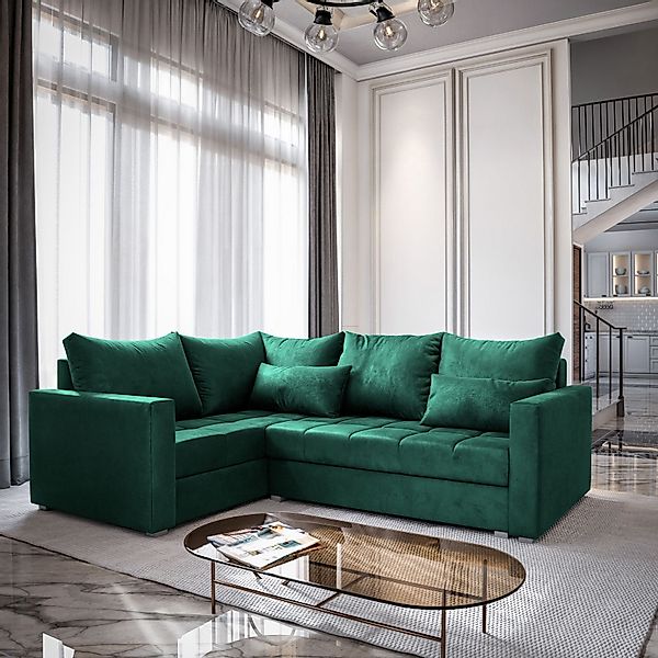 Masseno Ecksofa LIRENO mit Schlaffunktion L-Form, günstig online kaufen