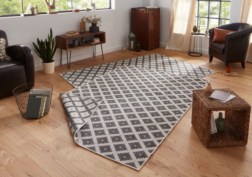 HANSE Home Teppich "Nizza Wendeteppich" rechteckig 5 mm Höhe In-& Outdoor, günstig online kaufen