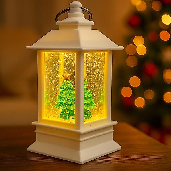abc HOME LED Laterne Schneelaterne, Schneewirbel, günstig online kaufen