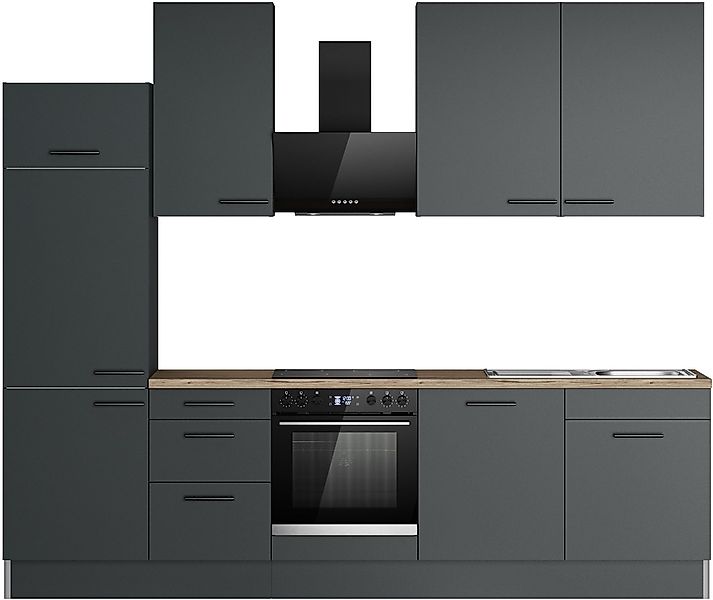 OPTIFIT Küchenzeile Fiona, Breite 290 cm, mit Hanseatic-E-Geräten, in Premi günstig online kaufen