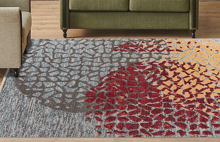 Kayoom Teppich "Milan 425" rechteckig 5 mm Höhe ca. 436.800 Points/qm, Kurz günstig online kaufen