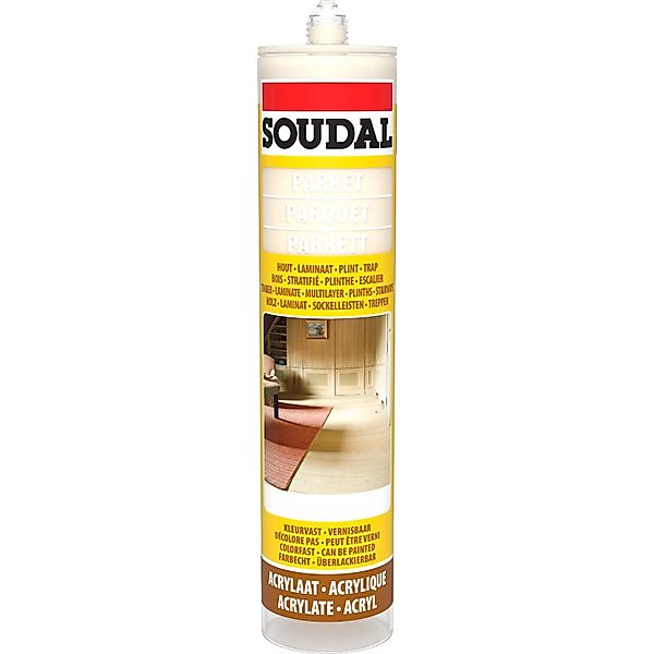 Soudal Parkettdichtstoff Perlweiß 290 ml günstig online kaufen