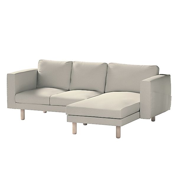 Bezug für Norsborg 3-Sitzer Sofa mit Recamiere, beige, Norsborg Bezug für 3 günstig online kaufen