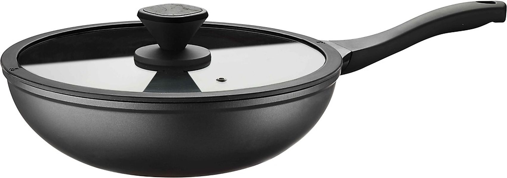 PINTINOX Wok "Pro" Aluminium 3-lagige Antihaftbeschichtung, Ø 30 cm, inkl. günstig online kaufen