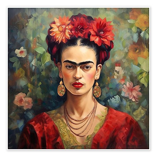 Posterlounge Wandbild Frida Kahlo Vintage, Mark günstig online kaufen