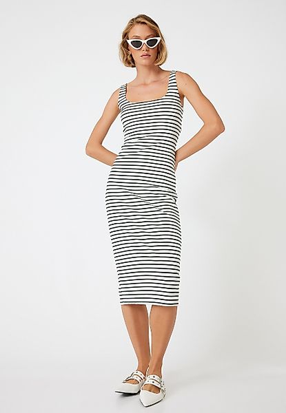 Koton Midikleid Midi Länge Gestreift günstig online kaufen