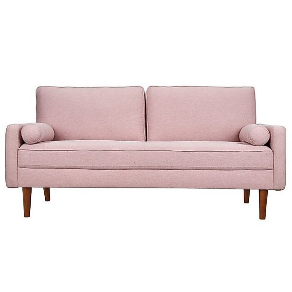 OUNUO Sofa 2-Sitzer Modernes Polstersofa 3-Sitzer Couch m. 2 Kissen und Arm günstig online kaufen