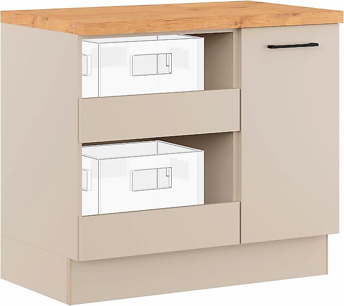 IMPULS KÜCHEN Mehrzweckschrank-Set "Warschau" 4 Stk. tlg. günstig online kaufen