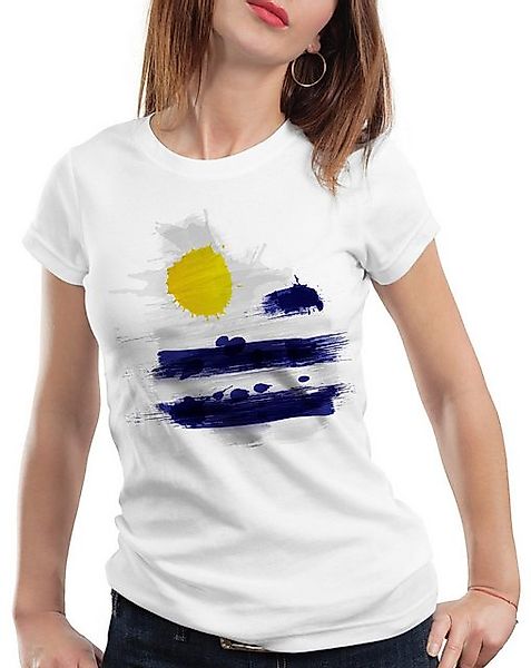 style3 T-Shirt Flagge Uruguay Fußball Sport Flag WM EM Fahne günstig online kaufen