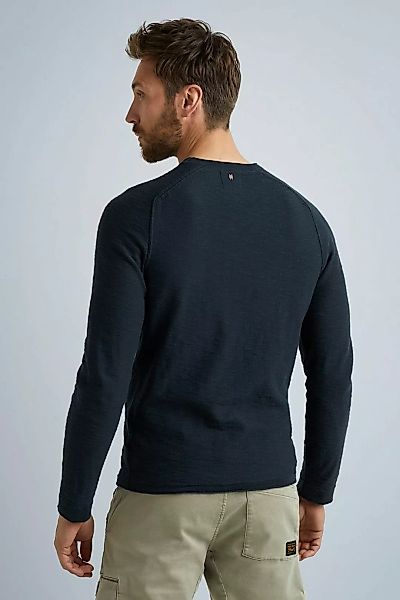 PME Legend Pullover Leinen Navy - Größe M günstig online kaufen