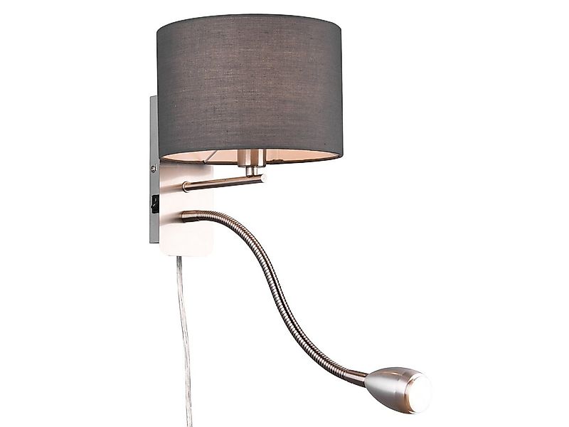 TRIO Leuchten LED Wandleuchte mit Leselampe & Schalter Höhe 23,5cm, Dimmfun günstig online kaufen