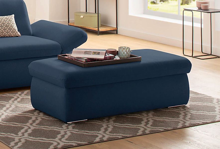 Home affaire Polsterhocker "Avesa" Mit großem Staufach, passend zur Serie " günstig online kaufen