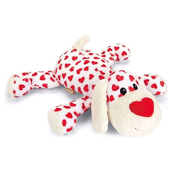 Beeztees Tierkuscheltier Plüschspielzeug Knuffel Suki weiß-rot günstig online kaufen