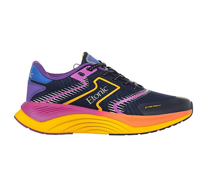 Etonic Laufschuhe Energy schwarz/gelb/violett Damen Sneaker günstig online kaufen