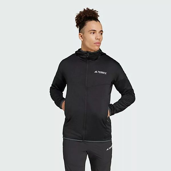 adidas TERREX Fleecejacke TERREX XPERIOR CLIMAWARM LIGHT FLEECE KAPUZENJACK günstig online kaufen