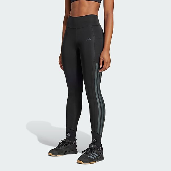 adidas Performance Funktionstights OPTIME 3-STREIFEN FULL-LENGTH günstig online kaufen