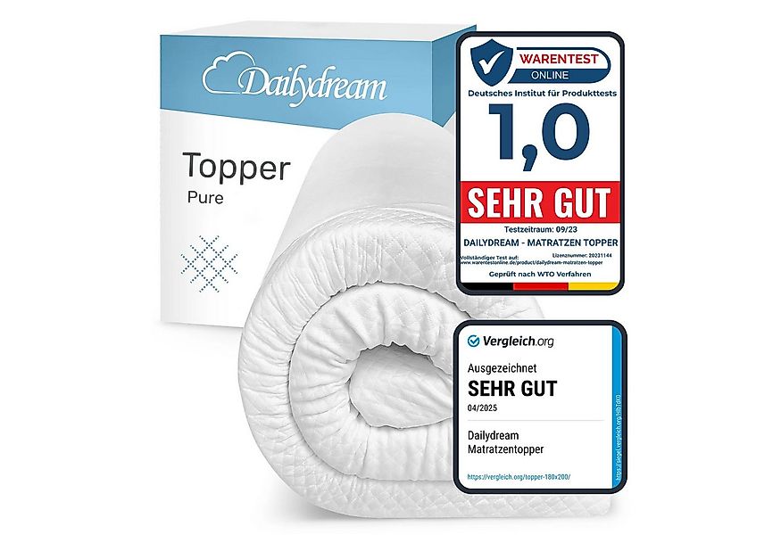 Dailydream, Topper Memory Foam, Viscoschaum, (mit unterschiedlichen Bezugs- günstig online kaufen