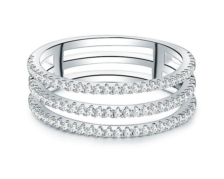 Trilani Silberring silber, aus Sterling Silber günstig online kaufen