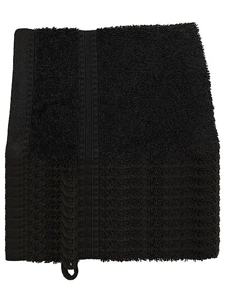 Julie Julsen Handtücher 10-Handtücher-Schwarz, Bio-Baumwolle (10-St) günstig online kaufen