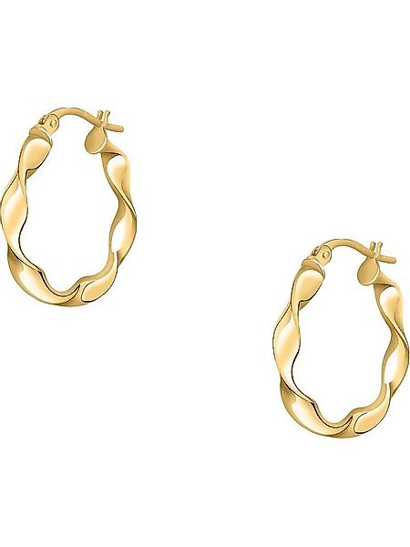 CHRIST Paar Creolen CHRIST Damen-Creolen 585er Gelbgold (Paar) günstig online kaufen