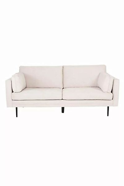 ebuy24 Sofa Boom Sofa 3 Personen Samt hell beige. günstig online kaufen
