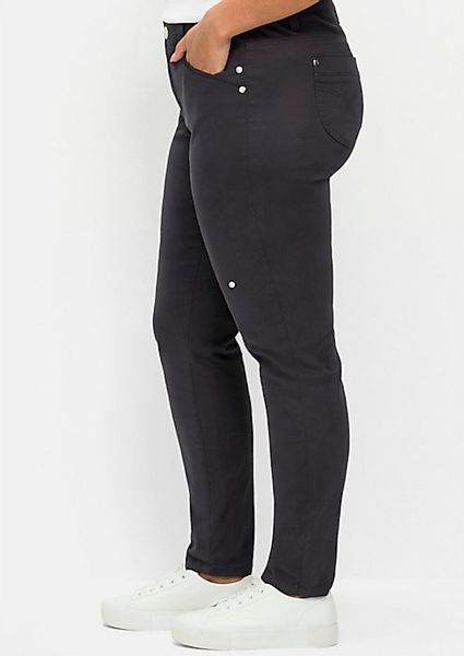Sheego Jerseyhose Hose . für schmale Beine und mehr Bauch günstig online kaufen
