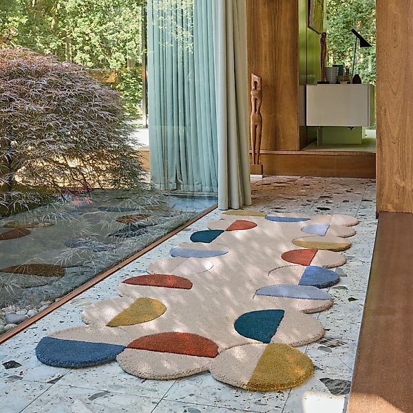 FLAIR RUGS Wollteppich "Mia Scallop" rechteckig 12 mm Höhe in Jakobsmuschel günstig online kaufen