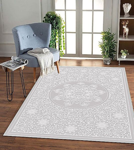 Jungengel Teppich Mystisches Ornament Teppichläufer Waschbar Flach Wohnzimm günstig online kaufen