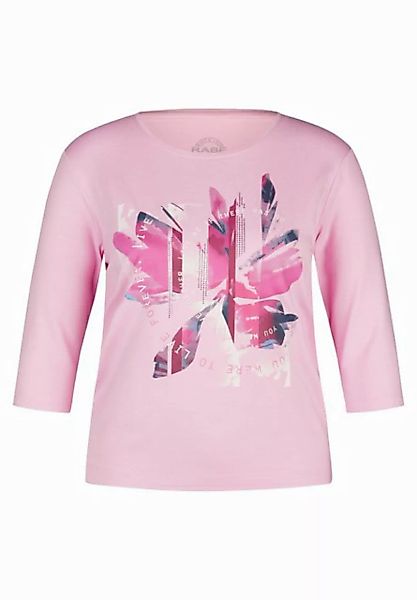 Rabe Rundhalsshirt pink regular fit (1-tlg., keine Angabe) günstig online kaufen