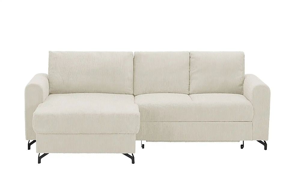 uno Ecksofa Cord Latina ¦ creme ¦ Maße (cm): B: 232 H: 110 T: 156.0 Polster günstig online kaufen