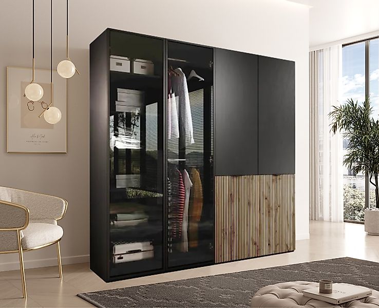 MOEBLO Drehtürenschrank MINEWRA ANTISOL 200 (Moderner günstig online kaufen