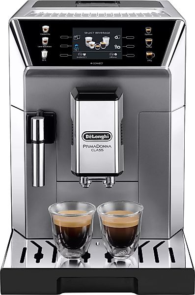 De'Longhi Kaffeevollautomat »PrimaDonna Class ECAM 550.85.MS, silber« günstig online kaufen
