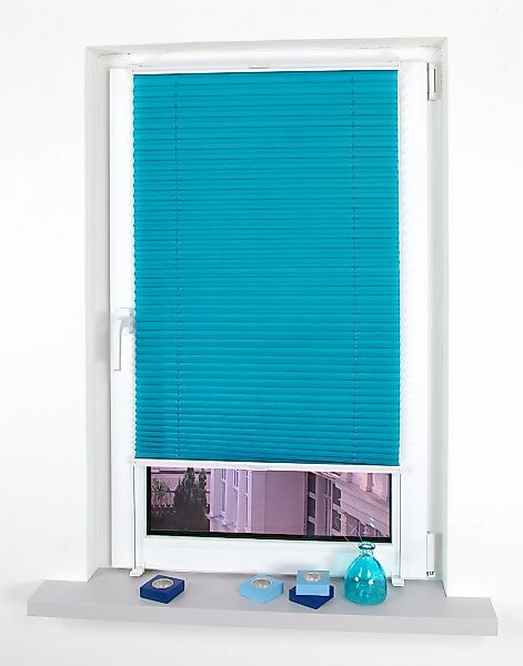 Liedeco Plissee "Klemmfix Plissee YOUNG COLOURS" Lichtschutz ohne Bohren in günstig online kaufen