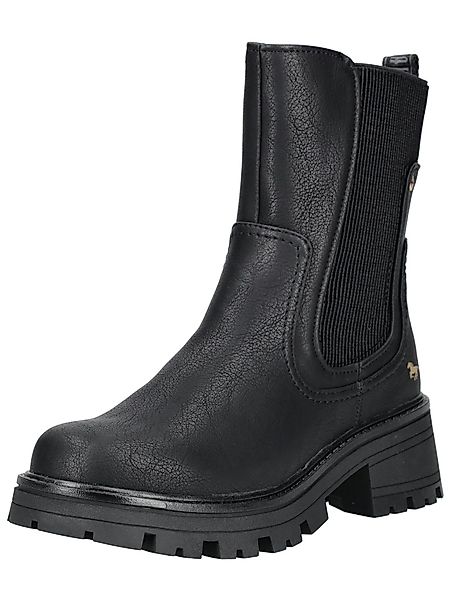 MUSTANG Stiefelette Lederimitat/Textil Stiefelette günstig online kaufen