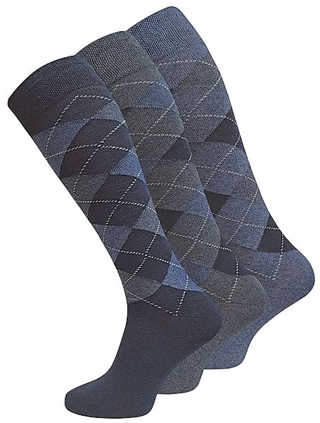 Cotton Prime® Kniestrümpfe 3 Paar, mit günstig online kaufen