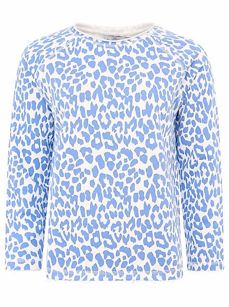 Zwillingsherz Sweater "Leo allover" mit animalischem Printdesign günstig online kaufen