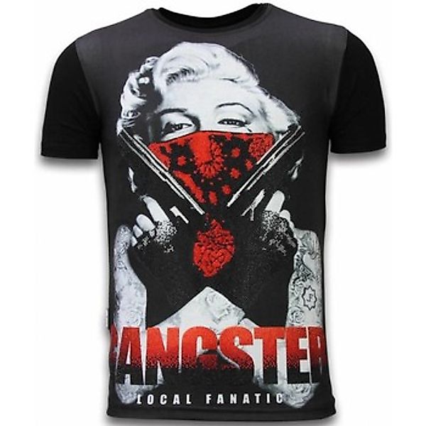Local Fanatic  T-Shirt Gangster Marilyn Digital Strass günstig online kaufen