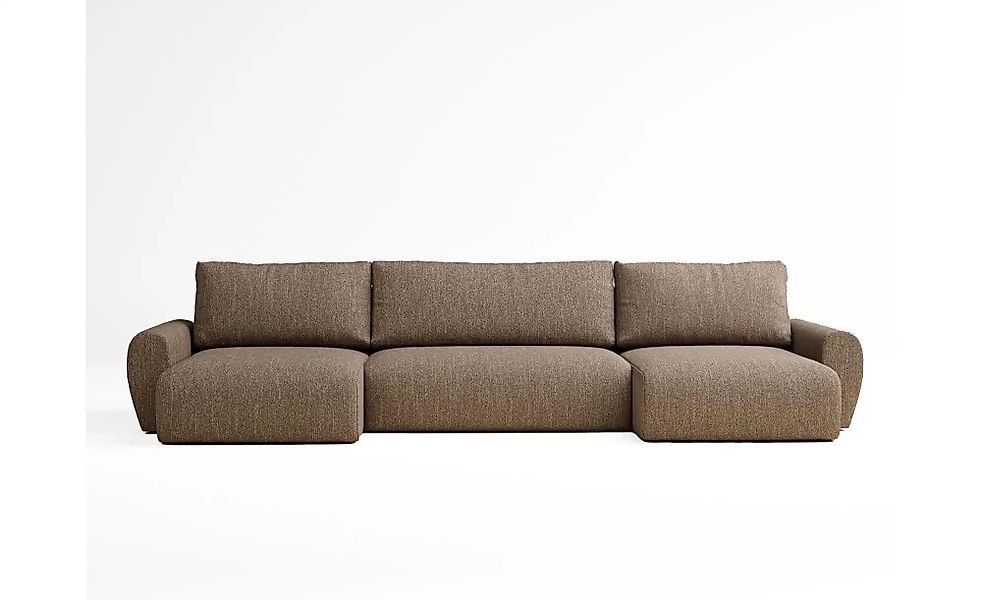 Wohnlandschaft  Numba ¦ braun ¦ Maße (cm): B: 397 H: 70 Polstermöbel > Sofa günstig online kaufen