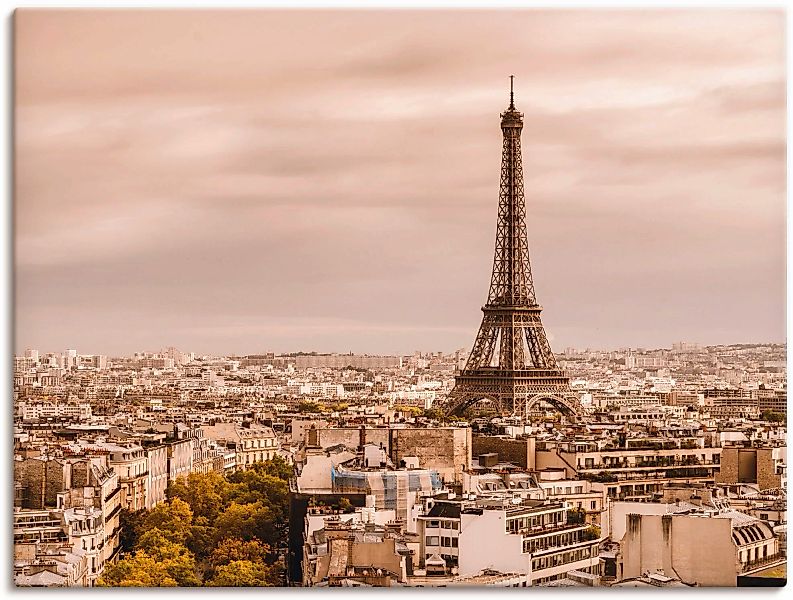 Artland Wandbild "Paris Eiffelturm I", Frankreich, (1 St.), als Alubild, Ou günstig online kaufen