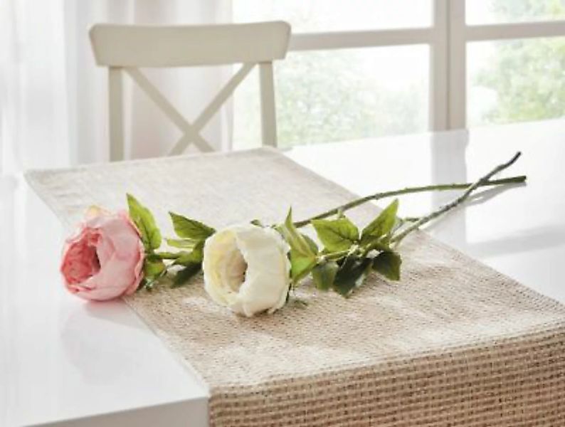 HOME Living Blume SPAR-SET 2x Pfingstrose Kunstpflanzen bunt günstig online kaufen