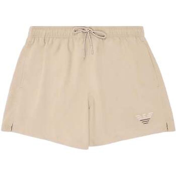 Emporio Armani  Badeshorts Beach Two Tone Eagle Swim Short Beige günstig online kaufen