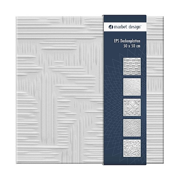 marbet design Wanddekoobjekt NORMA2 WEISS (Deckenplatten günstig online kaufen