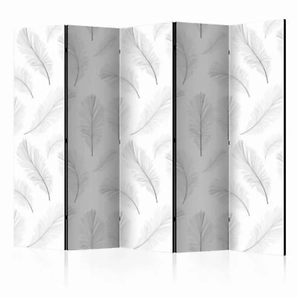 artgeist Paravent Lightness II [Room Dividers] weiß/grau Gr. 225 x 172 günstig online kaufen