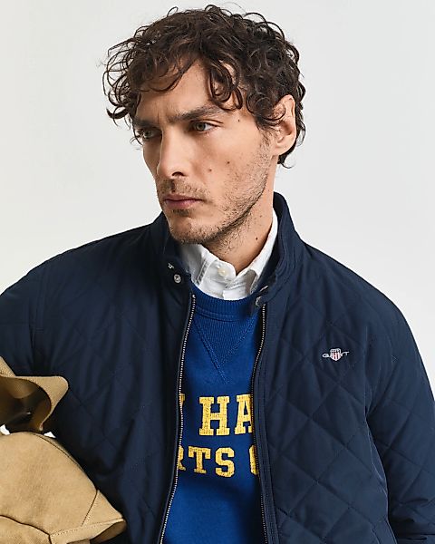 Gant Steppjacke "QUILTED WINDCHEATER", mit Rautensteppung günstig online kaufen
