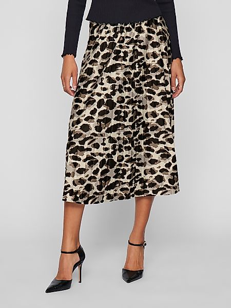 Vila Plisseerock VINITBAN PRINT SKIRT - günstig online kaufen