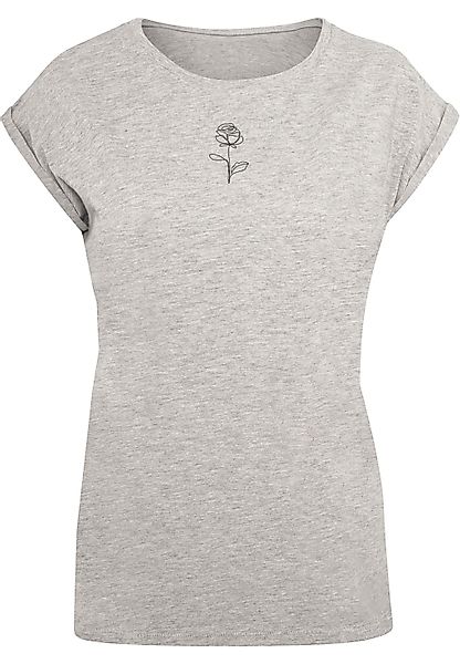 Merchcode T-Shirt "Merchcode Damen Ladies Spring - Rose T-Shirt", (1 tlg.) günstig online kaufen