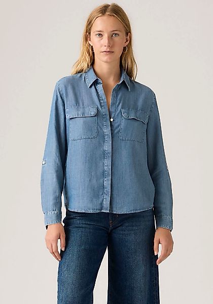Levis Hemdbluse Krempelärmel mit Riegel günstig online kaufen