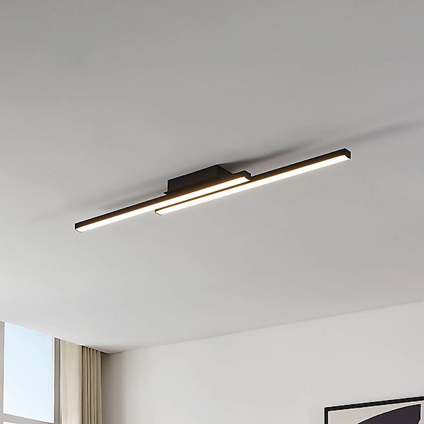 EGLO connect Fraioli-Z LED-Deckenlampe schwarz günstig online kaufen