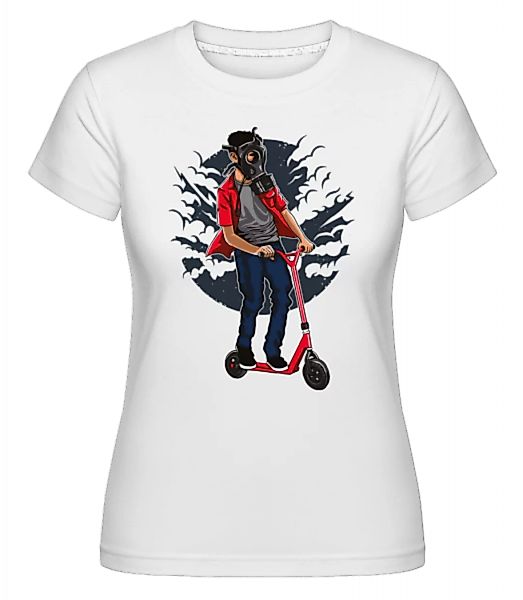 Gasmask Rider · Shirtinator Frauen T-Shirt günstig online kaufen