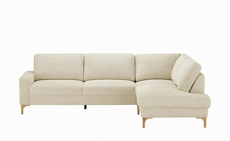 Gray & Jones Cord-Sofa  Capa ¦ beige ¦ Maße (cm): B: 276 H: 86 T: 200.0 Pol günstig online kaufen